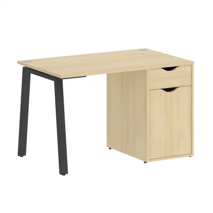 Стол письменный HOME OFFICE VR.SP-3-118.1.A Акация Лорка/Антрацит металл_0