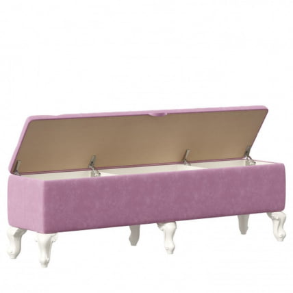 Банкетка 1520 Маркиза ЛД 517.150.000 Алебастр Сиреневый_4