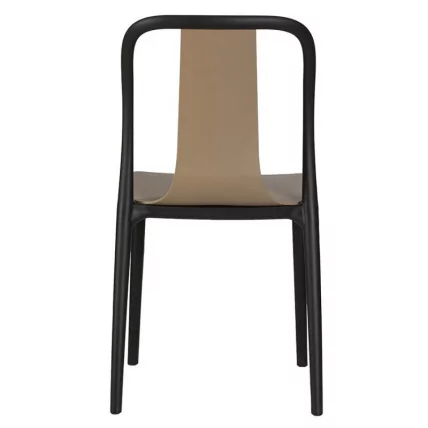 Стул обеденный DOBRIN ADAM (черный/бежевый)_2