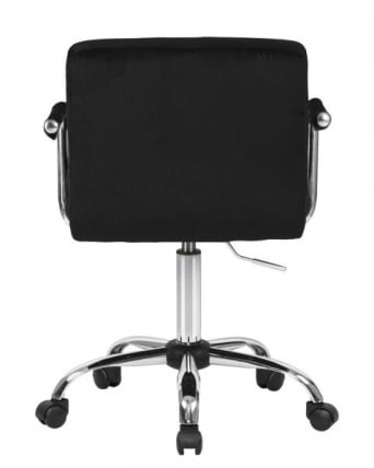 Офисное кресло для персонала DOBRIN TERRY (черный велюр (MJ9-101)) 2 шт_6