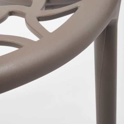 Стул BUSH (mod. 017) пластик, 60*58,5*80см, серый_7