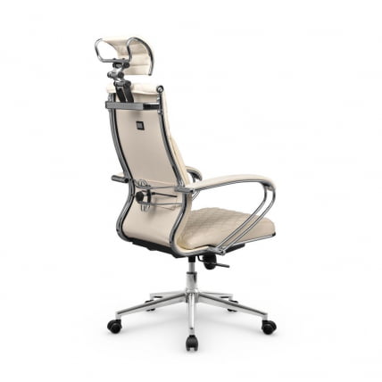 Кресло руководителя Metta L 2c 44C/K116 Infinity Easy Clean (MPES) Комплект 9 Молочное_3