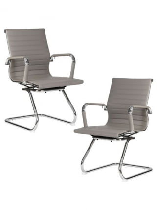 Офисное кресло для посетителей DOBRIN CODY (серый) 2 шт_0