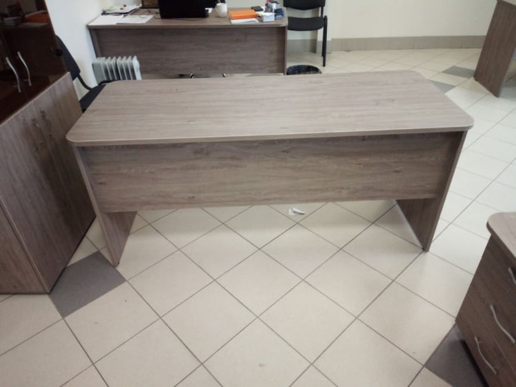 Стол прямой Glassy 1.10.16 Дуб Верцаска_1