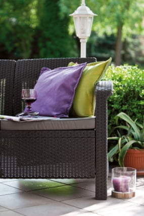 Диван трехместный Corfu Love Seat max коричневый_3