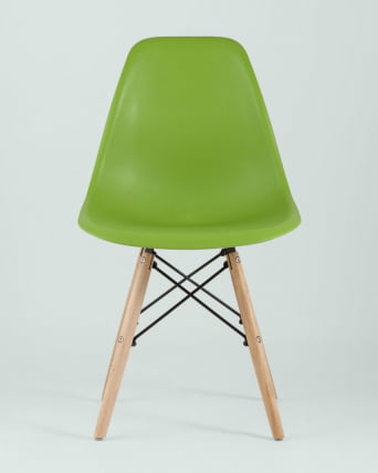 Стул Еамес Стйле ДСВ зеленый (разборный каркас) / Eames Style DSW_5