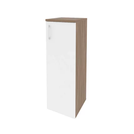 Шкаф средний узкий правый ONIX O.SU-2.3(R) Дуб Аризона/Белый_0
