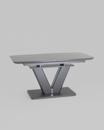 Обеденный стол Вильнюс раскладной 160-200x90 Серый_1