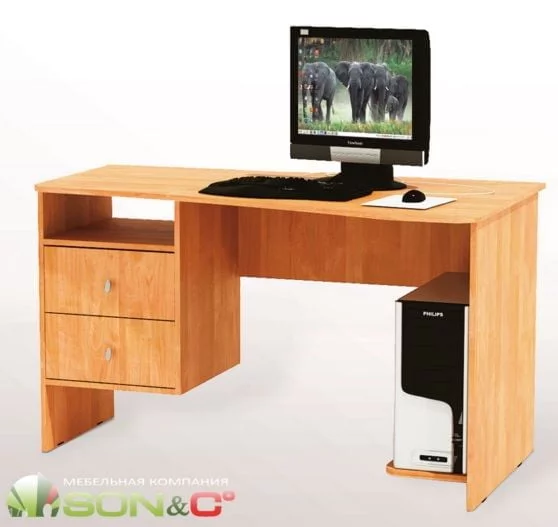 Стол компьютерный SN 05.10 Ольха русская_0