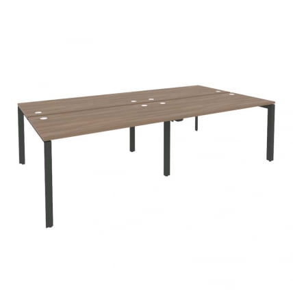 Рабочая станция на П-образном м/к ONIX O.MP-D.RS-4.3.7 Дуб Аризона/Антрацит_0