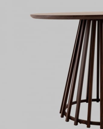 Стол обеденный Дэпхне 100*75 см орех / Daphne_2