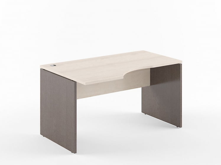 Стол письменный левый КСCЕТ 169 Л Бук Тиара/Рено / XCET L_0