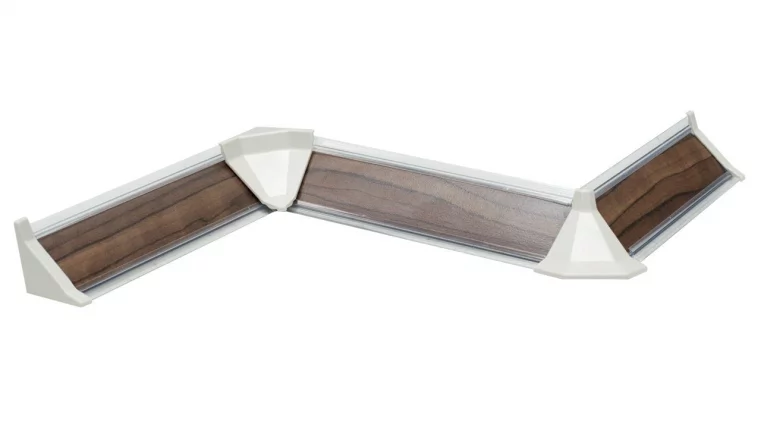 Плинтус кухонный пристенный ДО-007 Оливия (Темная)_0