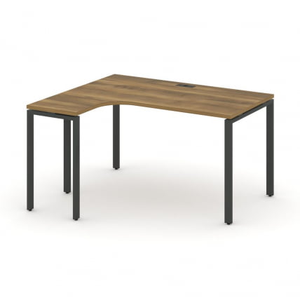 Стол эргономичный левый CONCEPT CN.OSA-002(L) Сандал Янтарный Антрацит_0