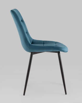 Стул Флекс New велюр сине-зеленый 2 шт._5