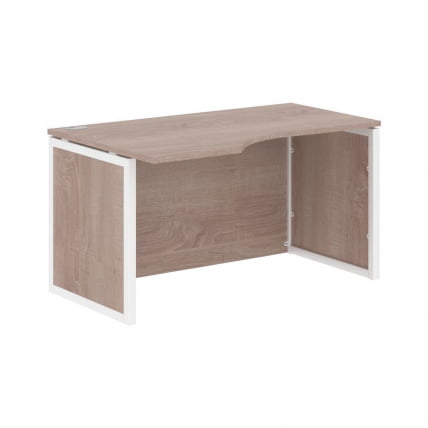 Стол письменный левый XTEN-QP XQPCET 149H L Дуб Сонома Белый_0
