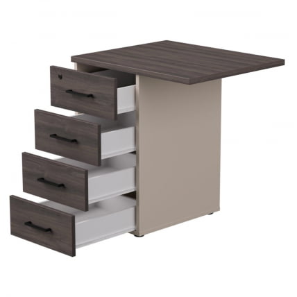 Тумба приставная с топом Everprof EVO 254Т2203 Дуб Пасадена Кашемир_1