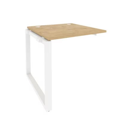 Наборный элемент рабочей станции на О-образном м/к ONIX O.MO-1.NRS-0.8 Тиквуд Светлый/Белый_0