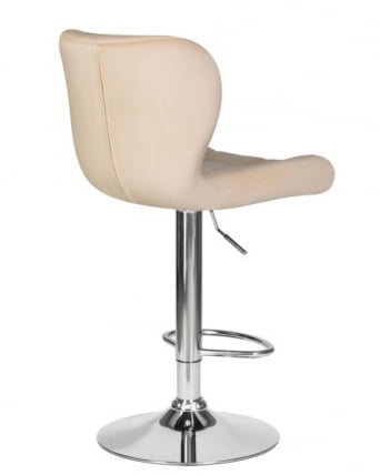Стул барный DOBRIN BARNY (бежевый велюр (MJ9-10)) 2 шт_5