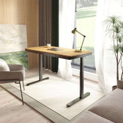 Стол для компьютера с электроприводом, QI-зарядкой и USB-портами FoxGear FG-ED-55B_5