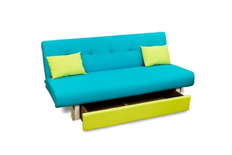 Диван MANGO 4 (2 категория) Бирюзовый/Салат_2