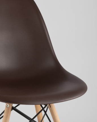 Стул Eames DSW Коричневый_7