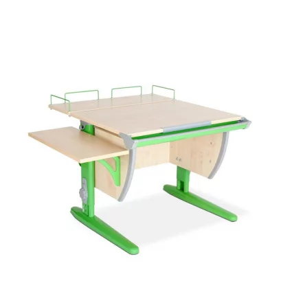 Парта трансформер Деми СУТ.14-02 + СУТ.01-01 зеленый_1