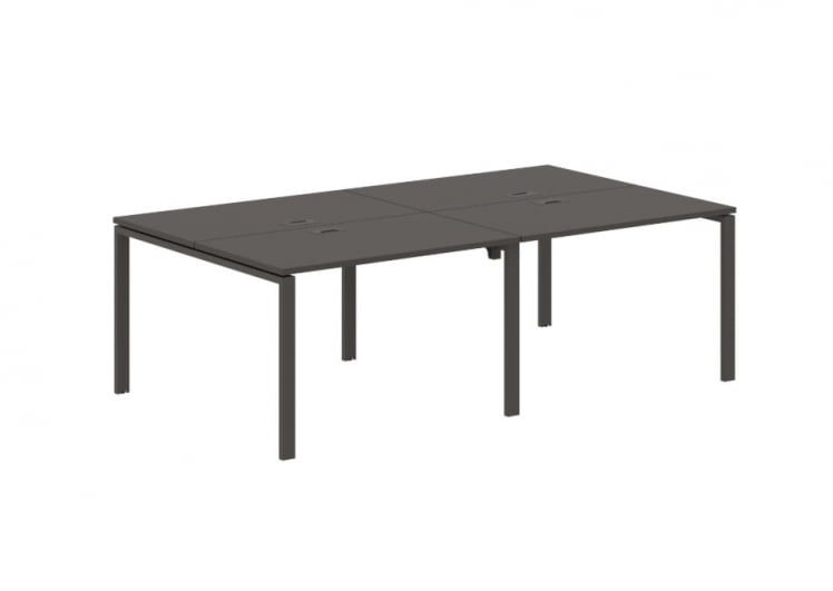 Бенч-система 4-местная EDIS EUWST 2313 Мокко_0