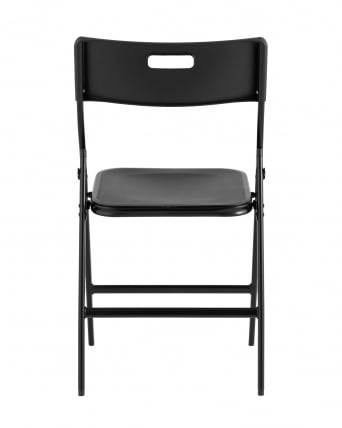 Комплект раскладного стола и стульев Кейт черный_5