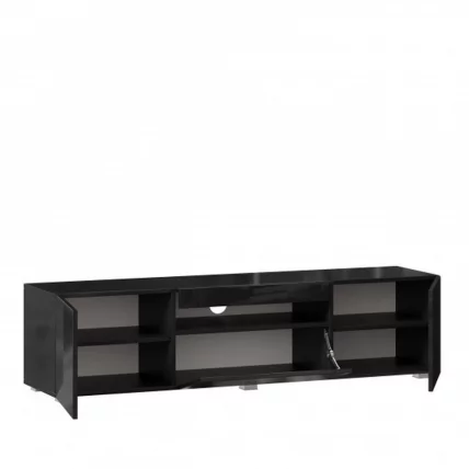 Тумба под ТВ 1500 Бруклин ЛД 685.010.000 М Черный глянец_1