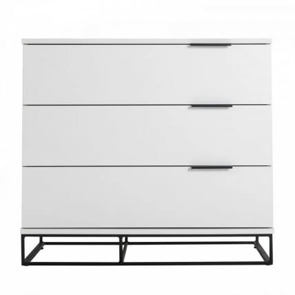 Комод 3 ящика CITY 40095580h Белый_3