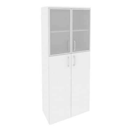 Шкаф высокий широкий ONIX O.ST-1.7R Белый Бриллиант_0