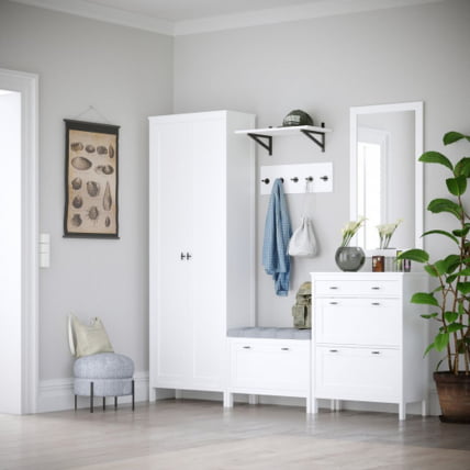 Тумба с пуфом Бланко ЛД 137.040.000 Белая_2