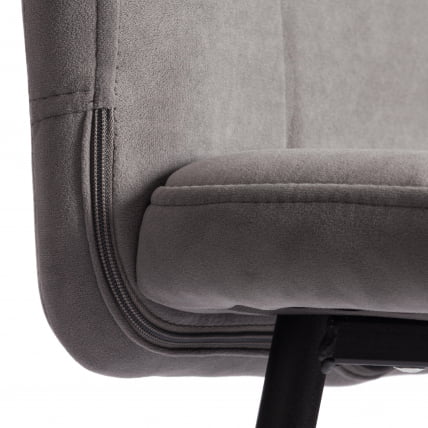 Барный стул Medeo/Медео велюр, серый, 29, 45х56х113 см_7