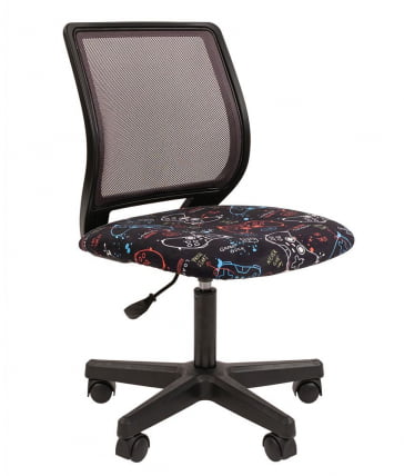 Детское кресло CHAIRMAN KIDS 112 black GAME/TW-01_0