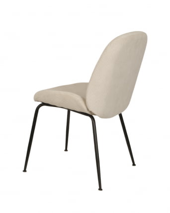 Стул Beetle велюр Бежевый_4