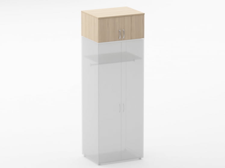 Антресоль глубокая Glassy 6.04.141 Орех_0