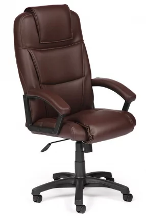 Кресло руководителя Bergamo (коричневая 36-36)_0