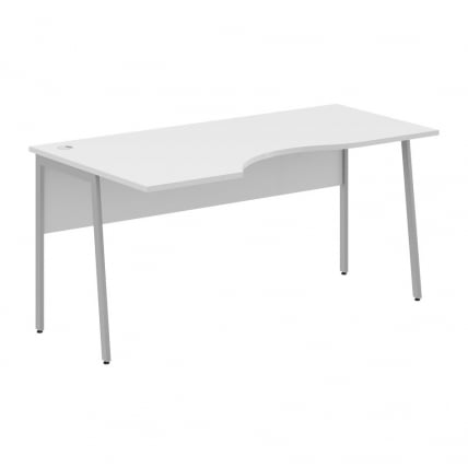 Стол эргономичный левый IMAGO Plus СА-1P(Л) Белый Серый_0