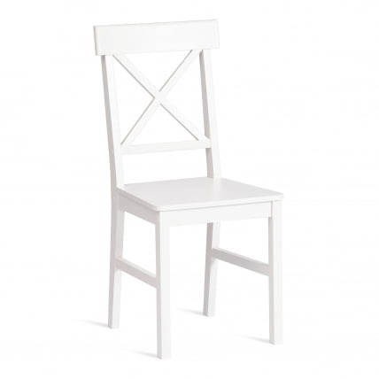 Обеденный комплект Хадсон (стол + 4 стула)/ Hudson Dining Set (mod.0102) МДФ/тополь/меламин, стол: 118х74х73 см, стул: 42,5x46,5x93,5 см, White (белый)_5