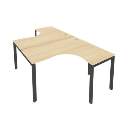 Рабочая станция Metal System Б.РАС-СА-2.3 Акация/Антрацит_0