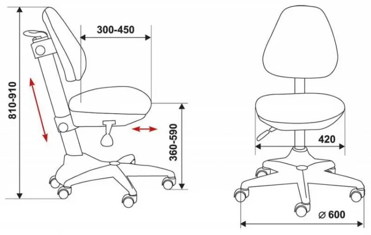 Кресло детское Бюрократ KD-2 PK/TW-13A_7