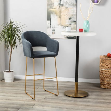 Кресло Бар Oscar Б Diag grey/Линк золото_8