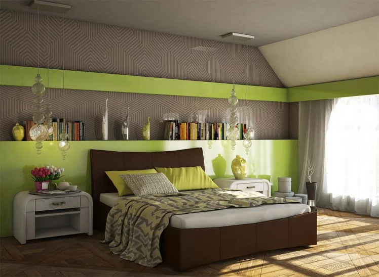 Кровать Stella Коричневый_68182_0