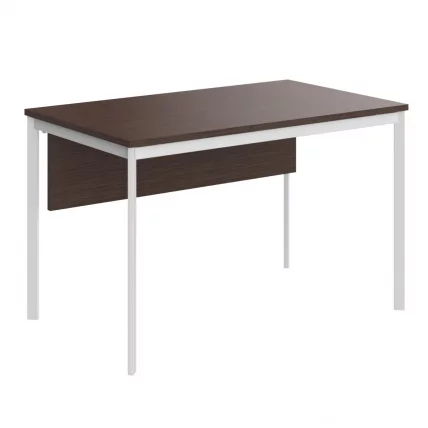 Стол прямой IMAGO-S СП-2SD венге магия белый полуматовый_0