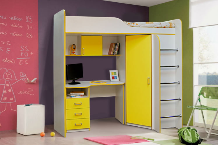 Уголок школьника №9 Дуб молочный/Синий_0