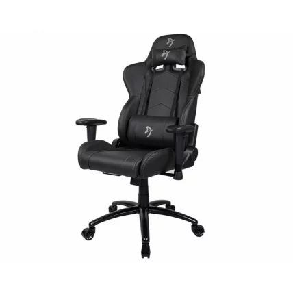 Геймерское кресло Arozzi Inizio Black PU Grey logo_2