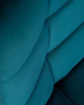 Стул барный DOBRIN TAILOR WHITE Морской волны велюр MJ9-99_10