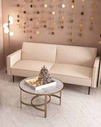 Журнальный столик Адриана 80*80 см светлая керамика_7