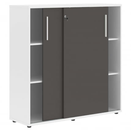 Шкаф с дверьми-купе EDIS EMC 1343 Мокко Белый Белый_1